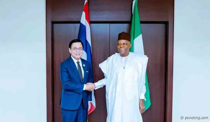 Shettima pushes for Nigeria-Thailand ties beyond crude oil, rice
