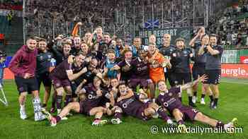 RAPID VIENNA 2 HEARTS 2 (Hearts win 4-3 on penalties): Wouter Vrancken hails a good night in Vienna!