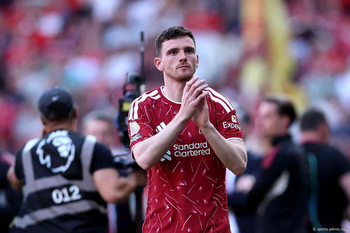 Andy Robertson set for Liverpool return as Tottenham head to Anfield in Carabao Cup