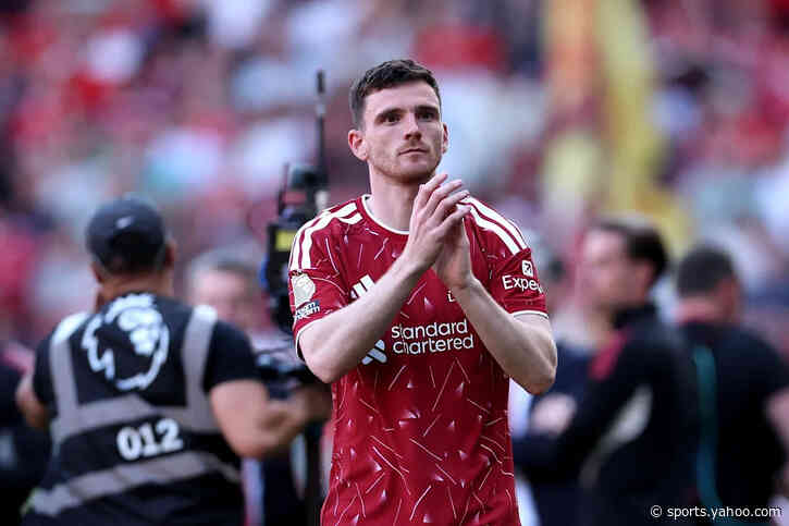 Andy Robertson set for Liverpool return as Tottenham head to Anfield in Carabao Cup