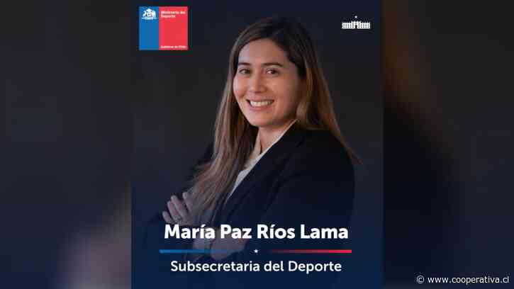 Presidente Kast nombró a María Paz Ríos como nueva subsecretaria de Deportes
