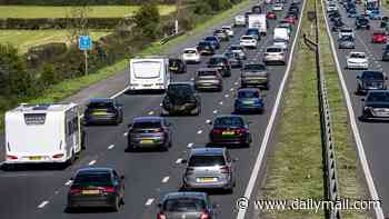 Get ready for 'Frantic Friday'! Twenty million drivers to hit UK roads on busiest ever August bank holiday as potential traffic hotspots are revealed