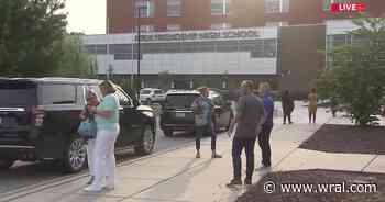 Private property parking near Apex Friendship High School raises questions about enforcement