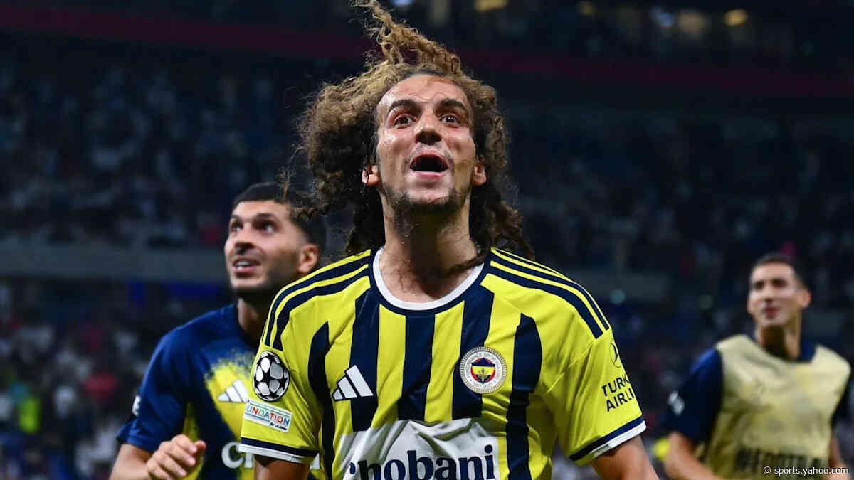 Guendouzi confronted on pitch after Fenerbahce win