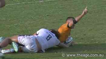 Young gun strikes for junior Wallabies