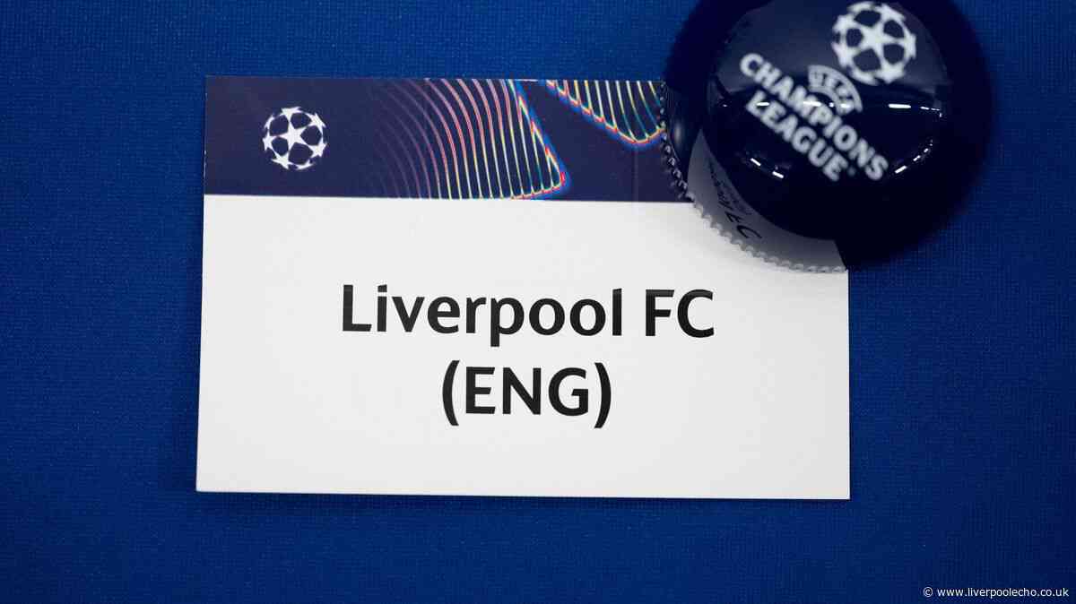 Who Liverpool can face in Champions League draw as final pots confirmed and five clashes ruled out
