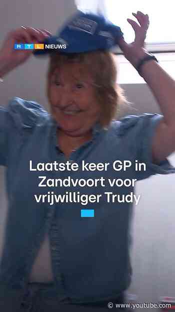 Laatste keer bij Formule 1 in Zandvoort voor vrijwilliger Trudy | RTL Nieuws
