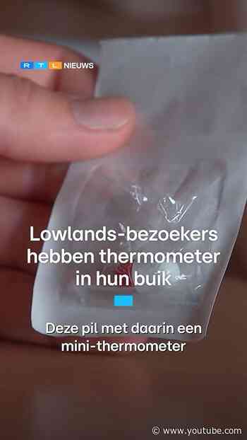 Lowlands-bezoekers kregen thermometer in hun buik | RTL Nieuws