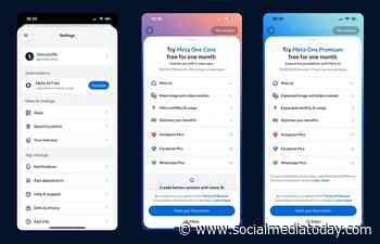 Meta adds new AI subscription packages