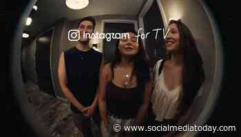Instagram launches connected TV promotion