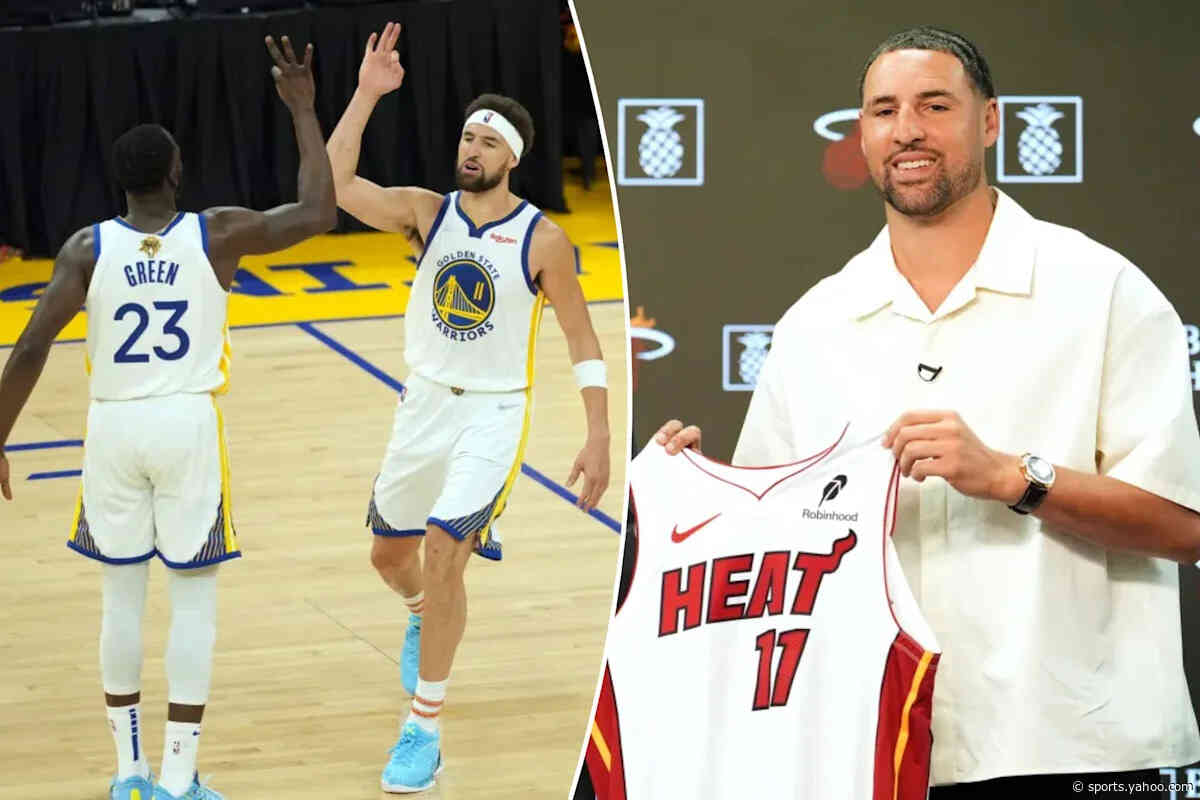 Warriors’ Draymond Green drops savage truth bomb on Klay Thompson’s Heat arrival