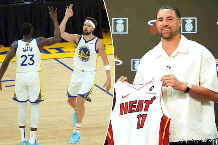 Warriors’ Draymond Green drops savage truth bomb on Klay Thompson’s Heat arrival