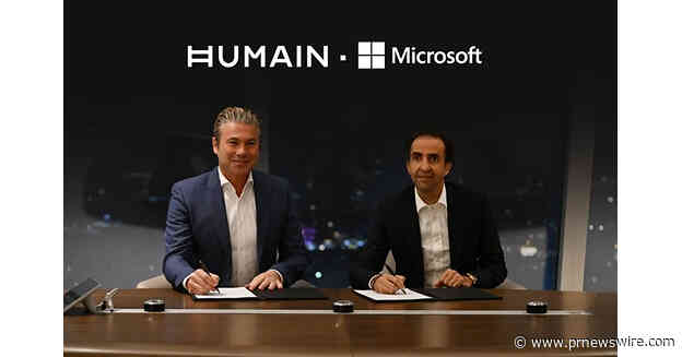 Microsoft et HUMAIN annoncent une collaboration stratégique à long terme visant à promouvoir la transformation par l'IA en Arabie saoudite et au-delà