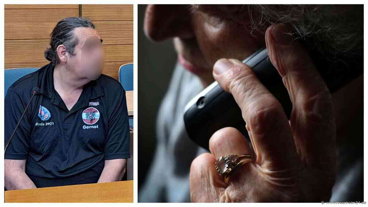 Smaragde und Diamanten: Frasdorfer (88) mit Schockanruf ausgenommen – Täter vor Gericht „dämlich“