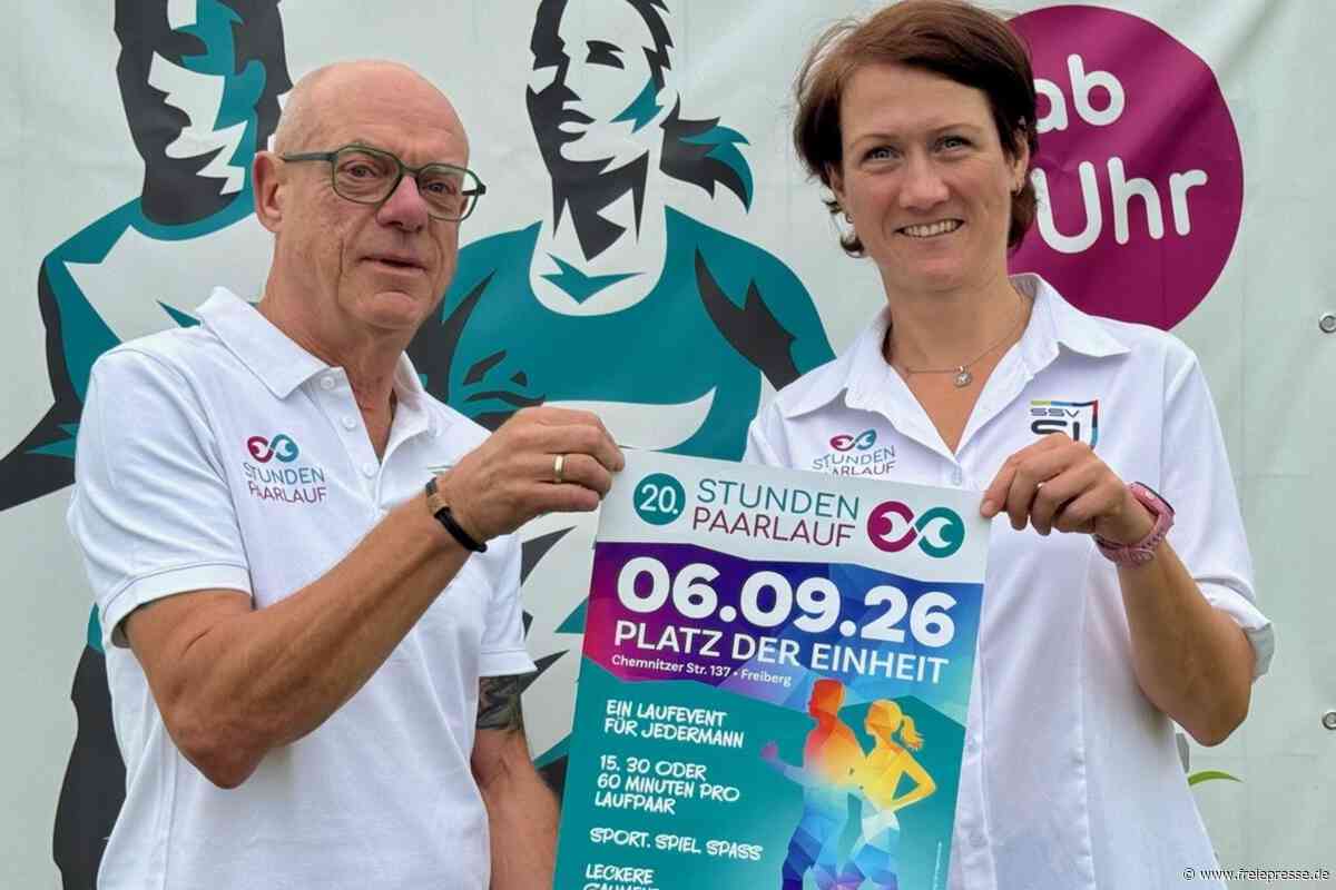 „Bewegendes“ Jubiläum: Rundenkarussell für Lauf-Paare dreht sich zum 20. Mal