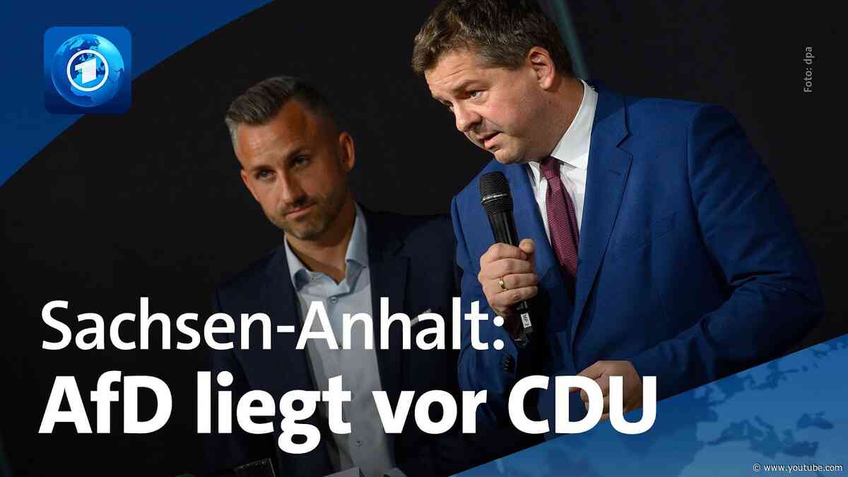 Letzte ARD-Umfrage vor Landtagswahl in Sachsen-Anhalt: AfD liegt deutlich vorn