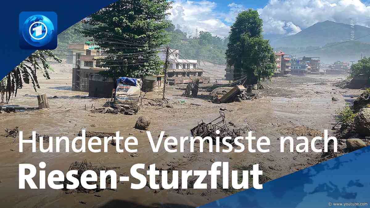 Flutwelle in Nepal reißt Hunderte Menschen mit – viele Tote und Vermisste