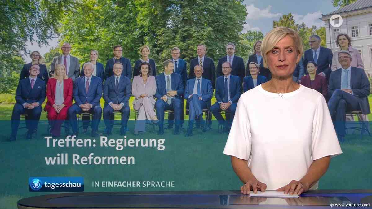 tagesschau in Einfacher Sprache 19:00 Uhr, 26.08.2026