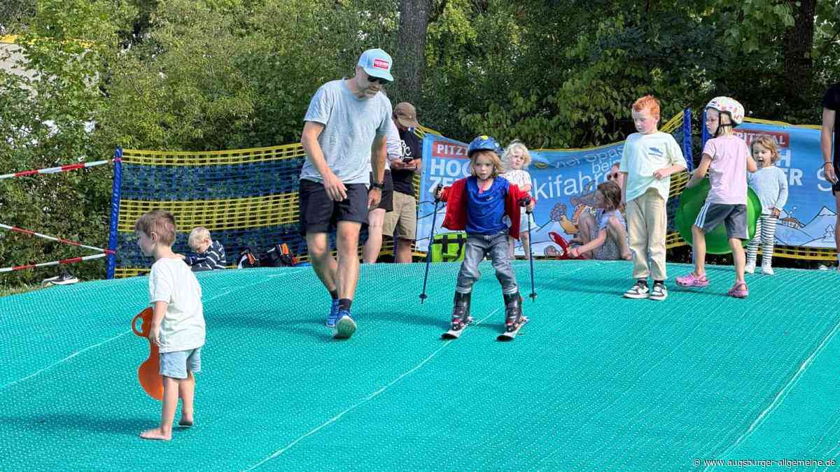 Skifahren im Sommer: Wie gut kommt der Mattenpark in Weißenhorn bei den Kindern an?