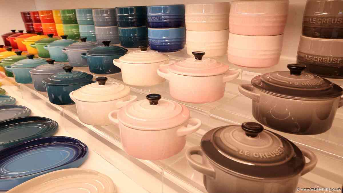 Charity shopper spots Le Creuset mugs and feels 'lucky' after seeing price tag