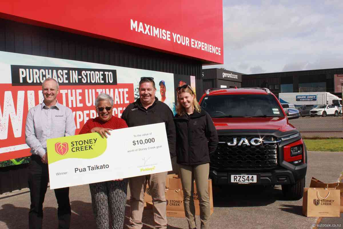 Smart Band dropped in a ute tray wins $60,000 Fieldays prize