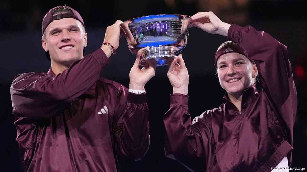 Czech duo collect $1 million after winning US Open mixed doubles championship