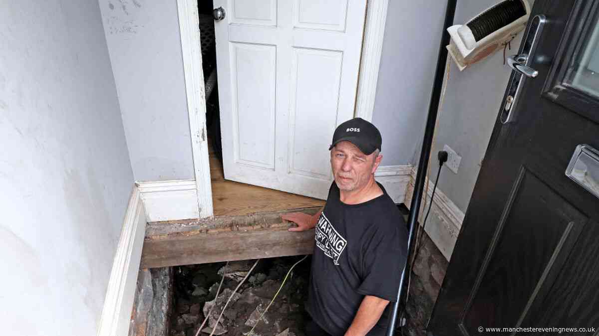 'I've had no front doorway for over 12 months... it's been 26 years of hell'