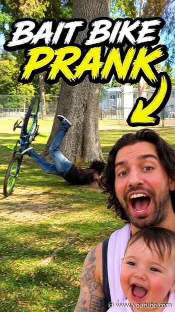 Trying to steal the wrong bike 🚲😂 #shorts #pranks