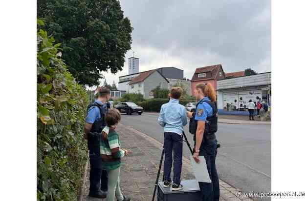 POL-OF: "Blitz für Kids": Kinder und Polizisten zeigten Autofahrern, worauf es ankommt