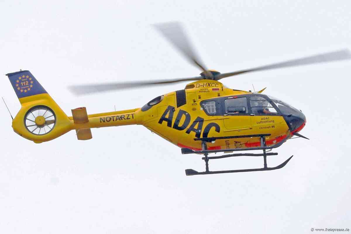 Rettungshubschrauber landet an der Kolpingstraße in Zwickau: Das war der Grund