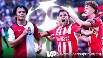 Dit zijn mogelijke tegenstanders van PSV en Feyenoord in Champions League