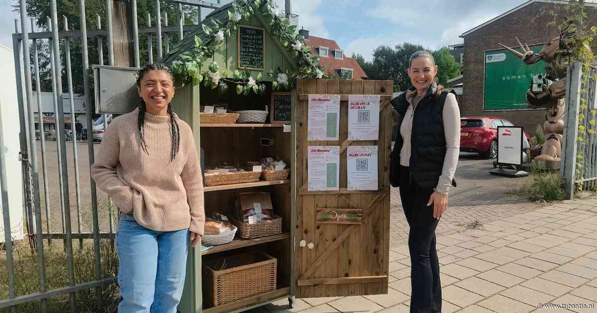 Geen vogelhuis, maar bakkerij: hier haal je vers brood en koekjes uit een kastje