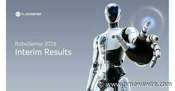 RoboSense Reports 2026 Interim Results, with Robotics LiDAR Sales Volume Up 510.4% Year over Year