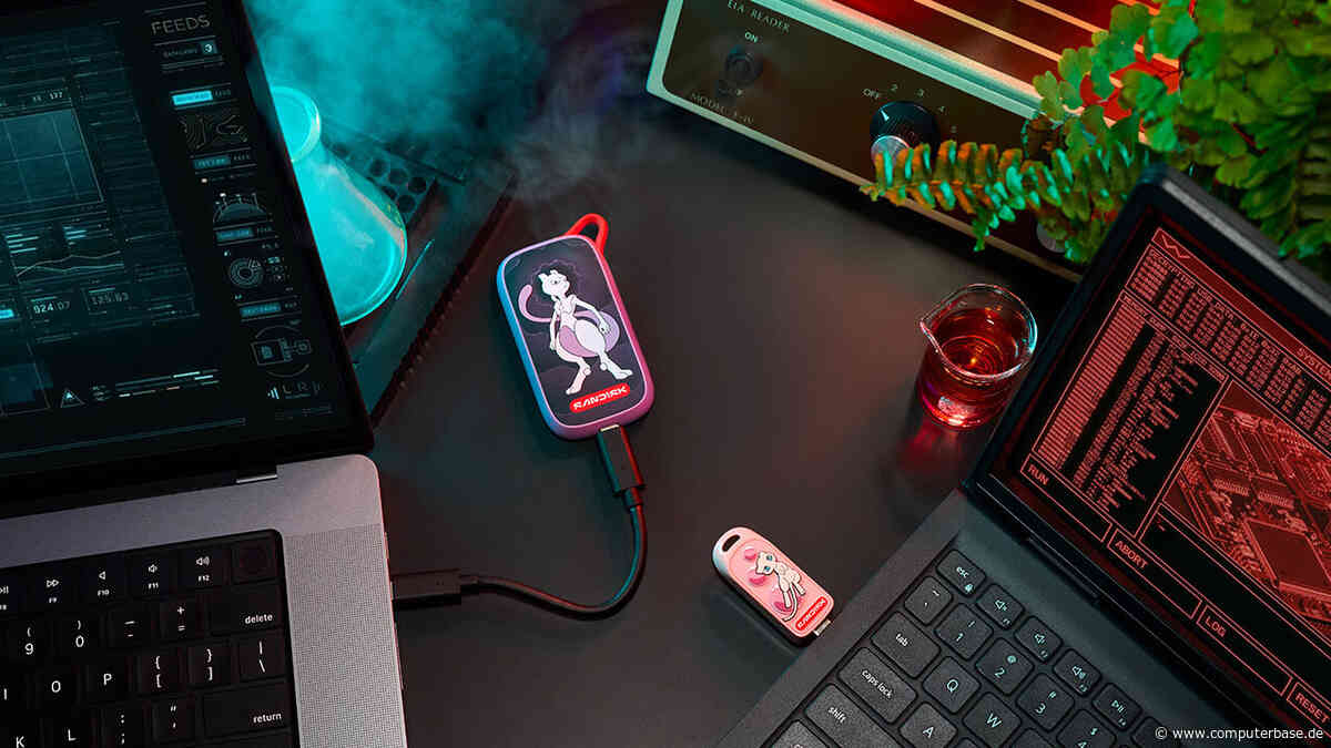 30 Jahre Pokémon: Sandisk bannt Mew und Mewtwo auf Datenträger