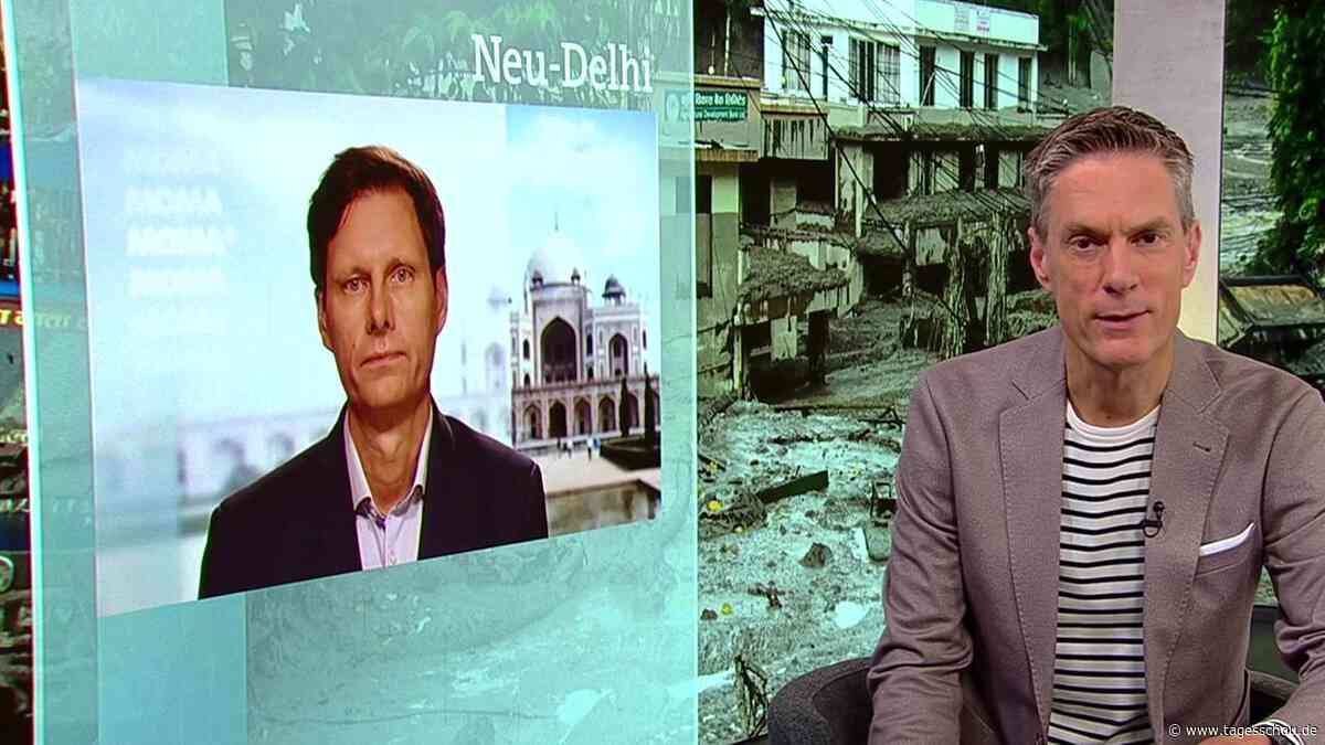 ARD-Korrespondent Spieker zur Lage nach Sturzflut in Nepal