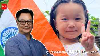 Union Minister Kiren Rijiju responds to Arunachal girl’s “Humko Indian bolo” request