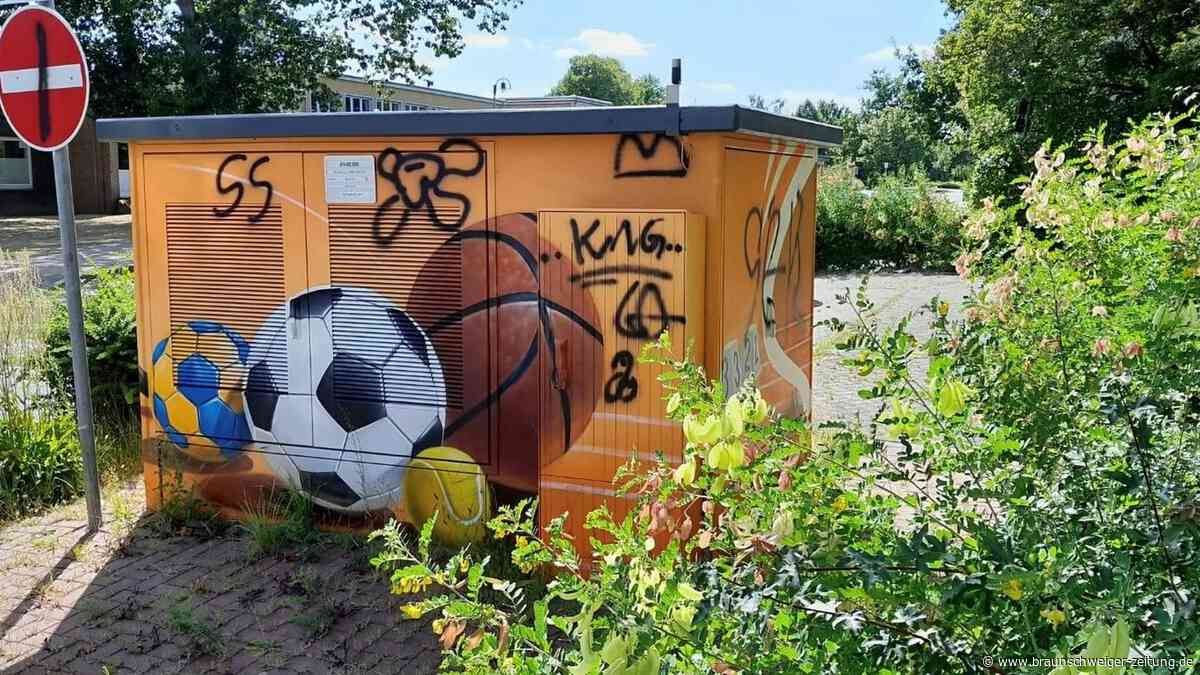 Kunstwerk zerstört: Trafohäuschen in Edemissen beschmiert