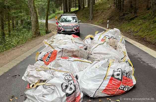 POL-HSK: 13 Bigbags mit mutmaßlichem Asbest auf gesperrter Landstraße bei Oberhenneborn abgeladen - Polizei sucht Zeugen