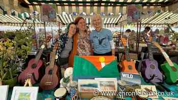 Couple raffle bespoke Tokai Les Paul guitar to help fundraising bid for Northumberland estate