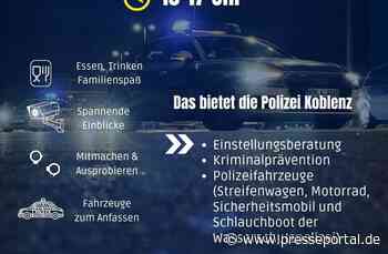 POL-PPKO: Blaulichttag Koblenz - Die Blaulichtfamile lädt ein