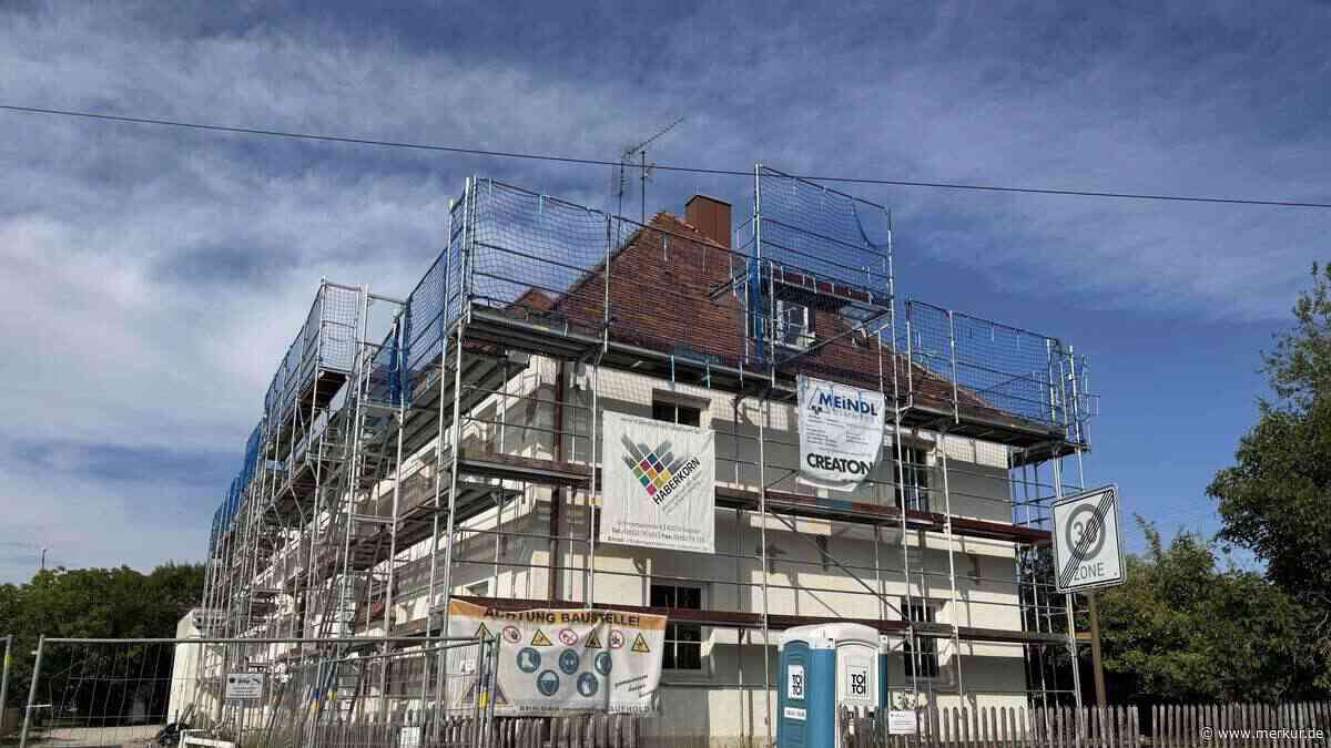 Baustelle auf der Zielgeraden