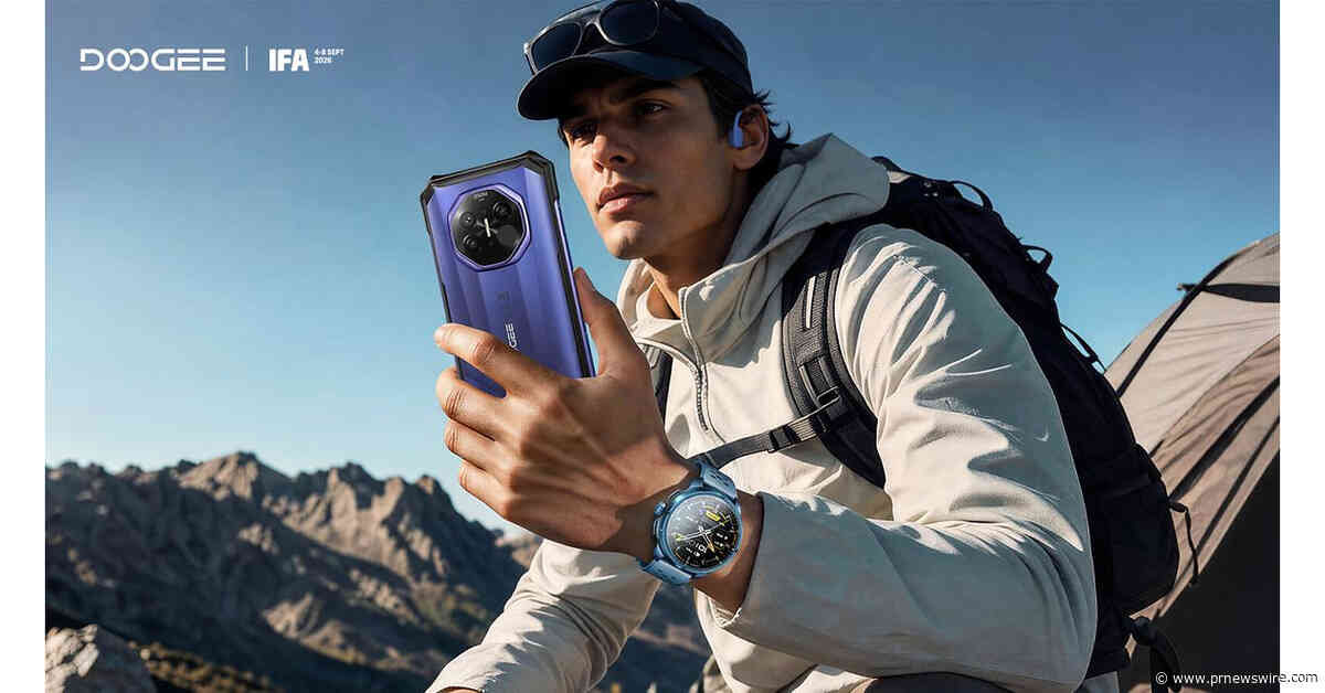 DOOGEE prezentuje na targach IFA Berlin 2026 ekosystem Outdoor Life dla tych, którzy chcą odkrywać więcej