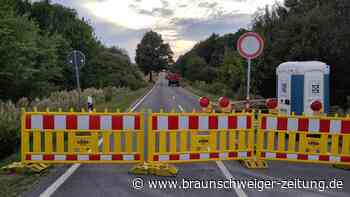 Bauarbeiten im Landkreis Helmstedt: Straße wird später freigegeben
