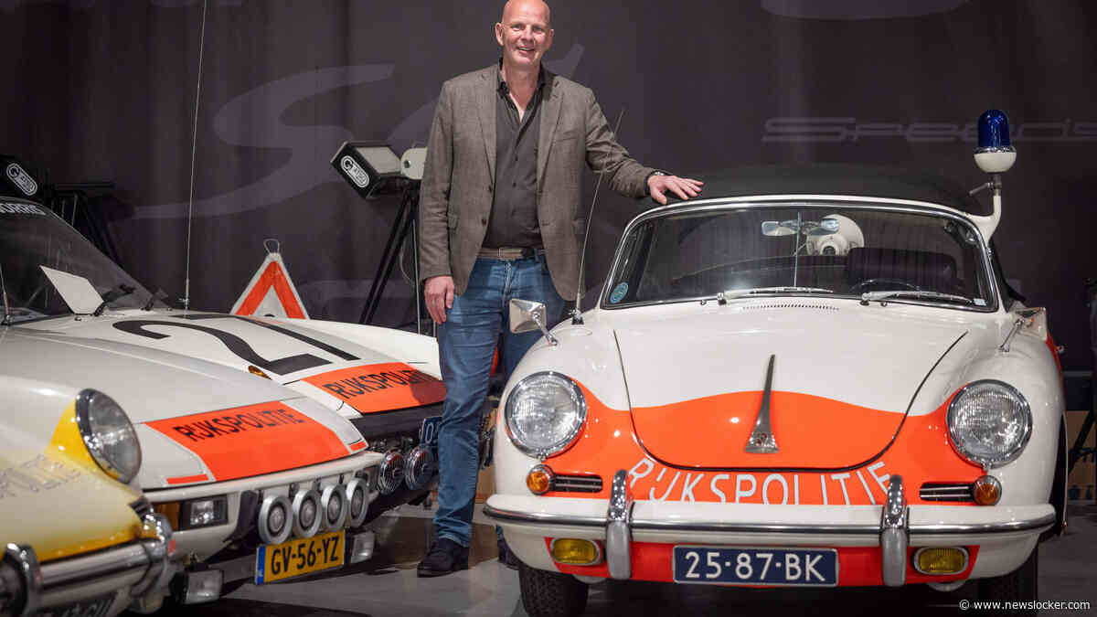 Mark ziet hoe zijn oude politie-Porsche een recordbedrag oplevert: ’Ze spreken over heel de wereld tot de verbeelding’