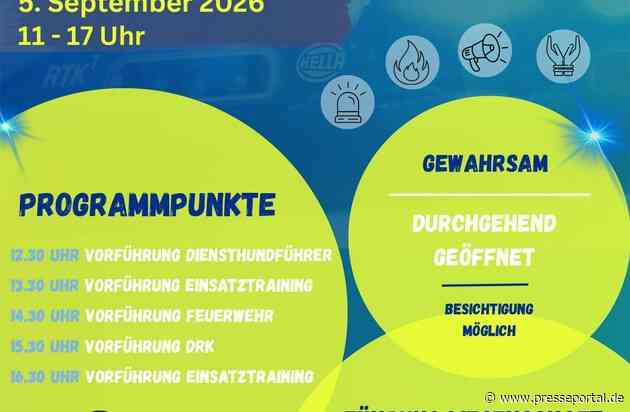 POL-OH: Begegnung schafft Respekt: Offizielle Vorstellung der neuen Polizeiliegenschaft in Alsfeld