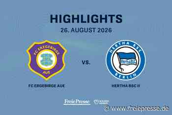 FC Erzgebirge Aue - Hertha BSC II: Die Highlights des Spiels im Video