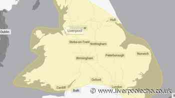 Exact time thunderstorms will hit Merseyside as weather warning in force