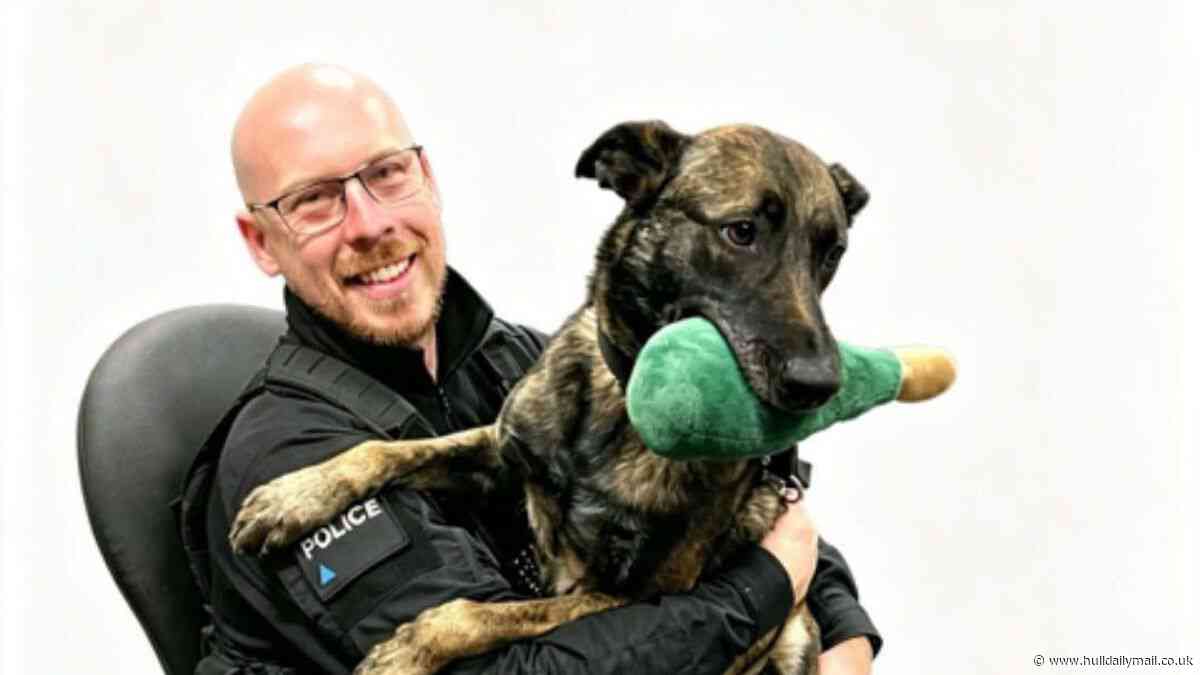 ‘Well-deserved retirement’ for good girl PD Roxy