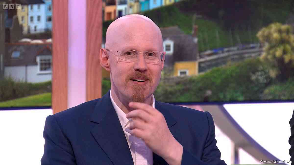 Matt Lucas looks worlds away from his Little Britain days as he stuns The One Show viewers with new look and 'bizarre beard'