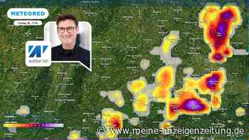 Wetter in Süddeutschland schlägt am Freitag um: Starkregen und Hagel befürchtet